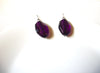 Retro Purple Earrings 73020