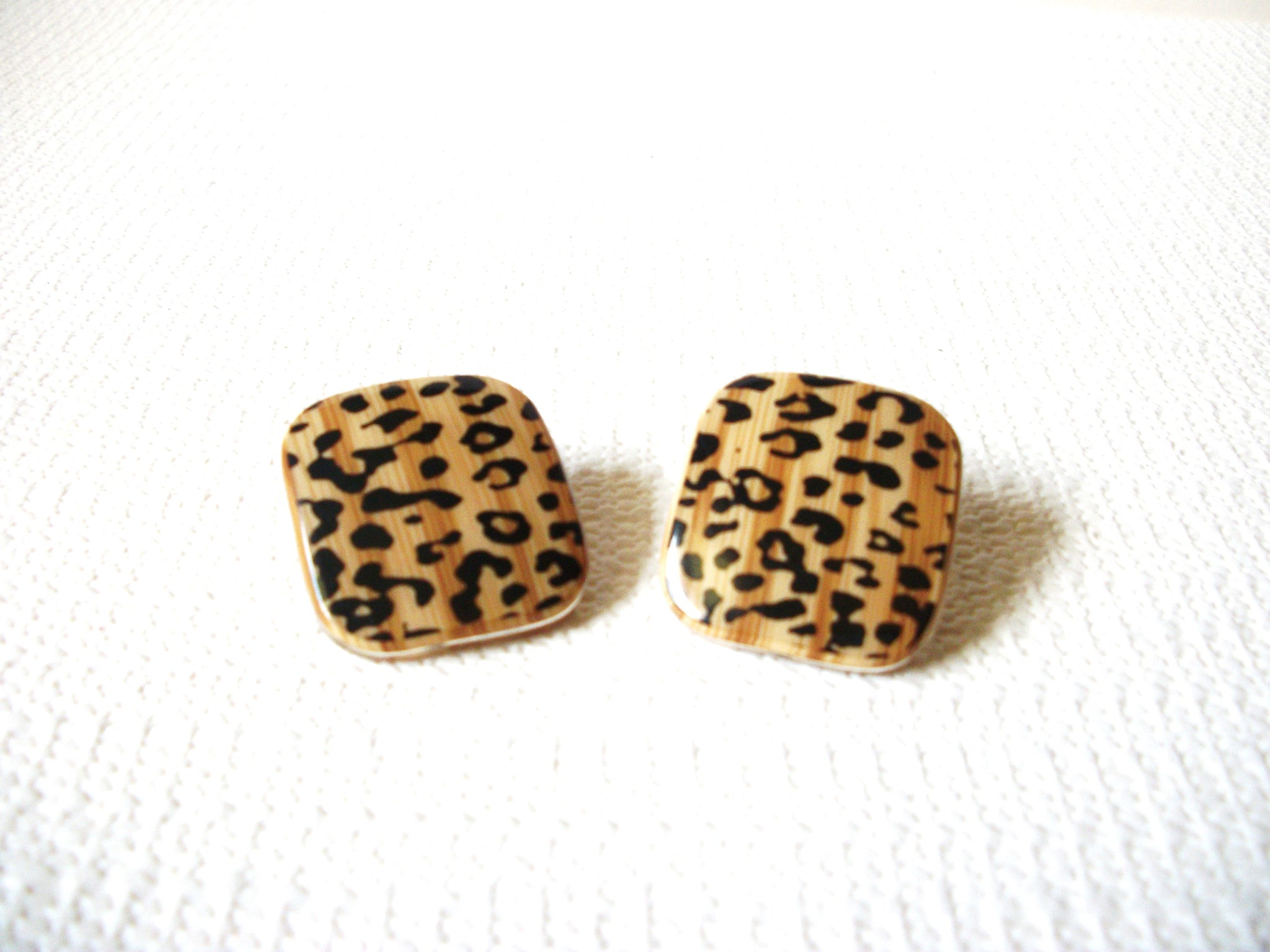 Vintage Leopard Earrings 73020