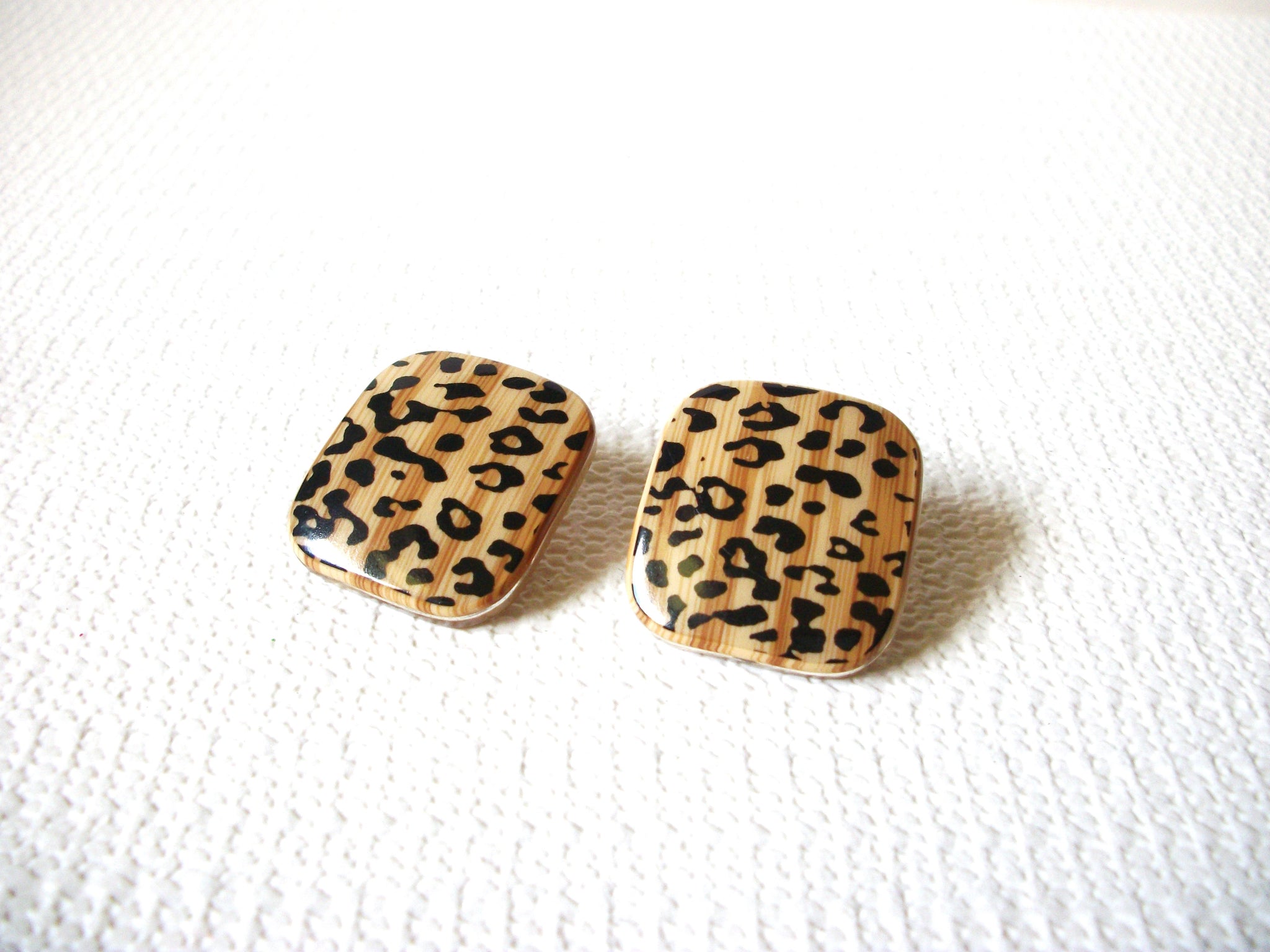 Vintage Leopard Earrings 73020