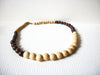 African Organic Wood Necklace 80120