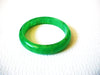 Vintage Green Lucite Bracelet Bangle 80120