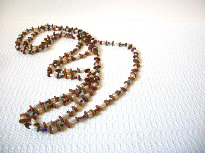 Vintage Tortoiseshell Pearl Necklace 80220