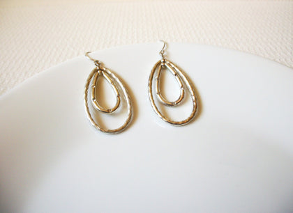 Retro bright Silver Dangle Earrings 80220