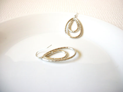 Retro bright Silver Dangle Earrings 80220