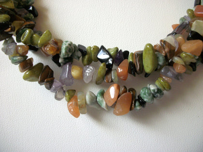 Southwestern Semi Precious Stones Necklace 80220