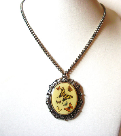 Vintage ICING Butterfly Necklace 80220
