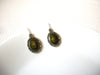 Retro Olive Green Earrings 80320