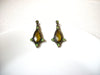 Victorian Glass Rhinestone Earrings 80320