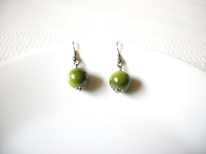 Retro Peridot Dangle Earrings 80320