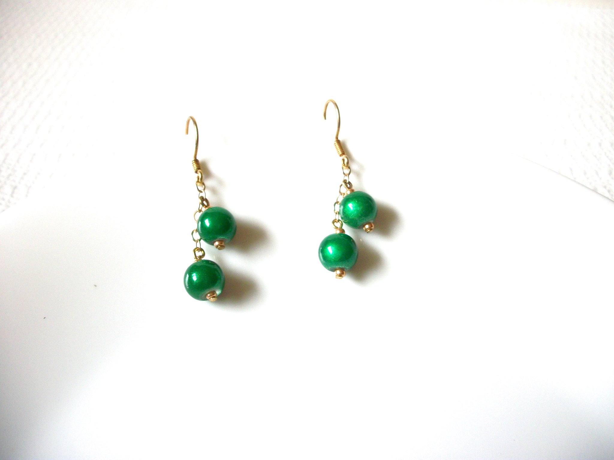 Retro Green Dangle Earrings 80320