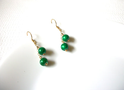 Retro Green Dangle Earrings 80320