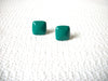 Retro Small Teal Stud Earrings 80320