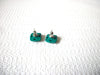 Retro Small Teal Stud Earrings 80320