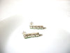 Vintage Green Rhinestone Earrings 80320