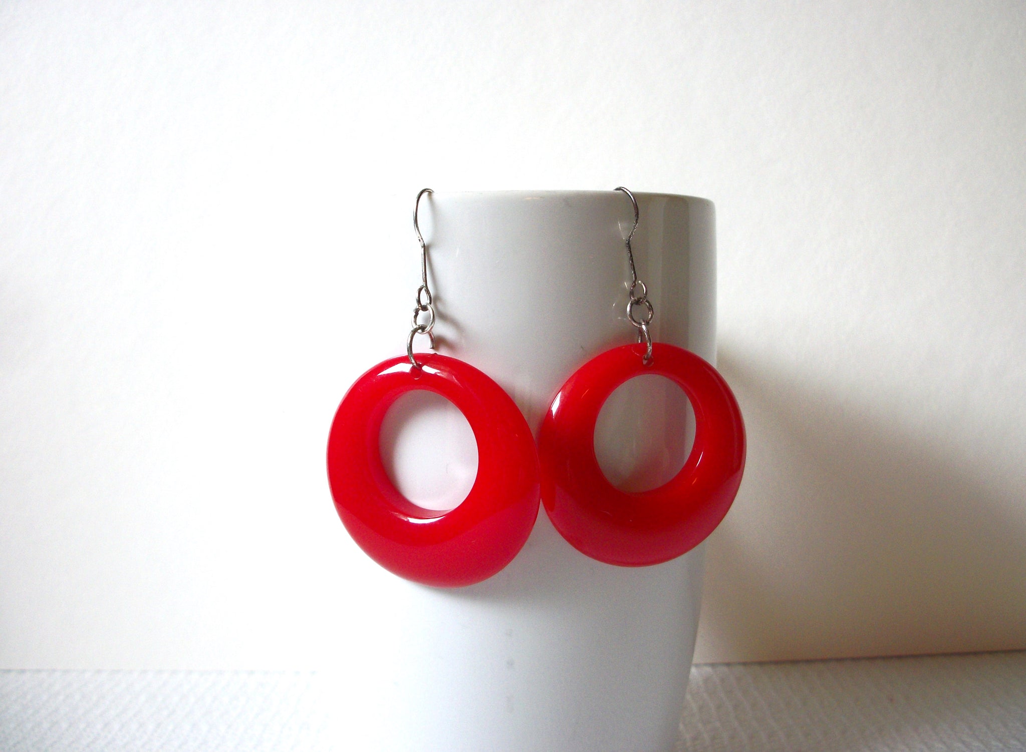 Retro Red Earrings 80320