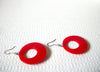 Retro Red Earrings 80320