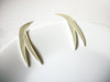 Retro White Taupe Long Earrings 80320