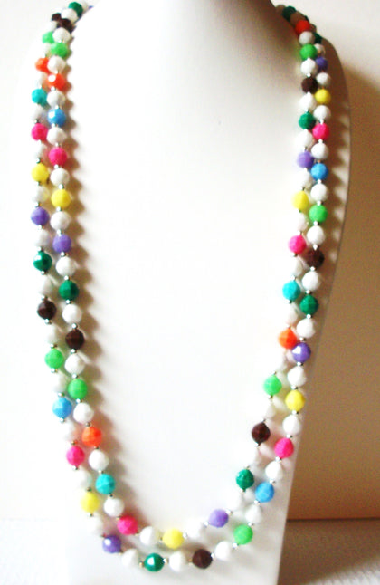 Retro 72 Inch Colorful Necklace 80320