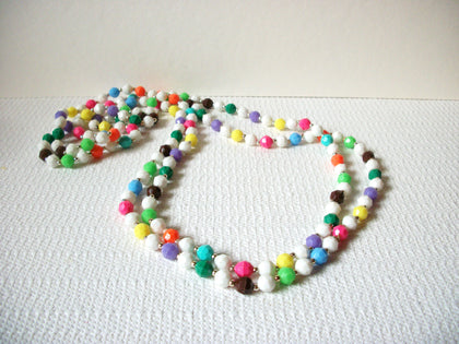 Retro 72 Inch Colorful Necklace 80320