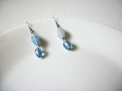 Vintage Blues Glass Earrings 80420