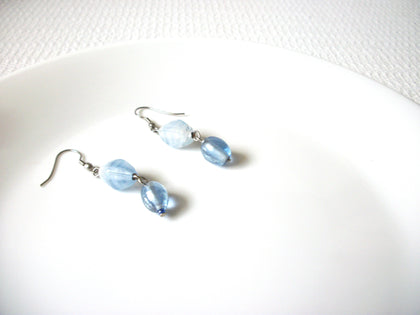 Vintage Blues Glass Earrings 80420