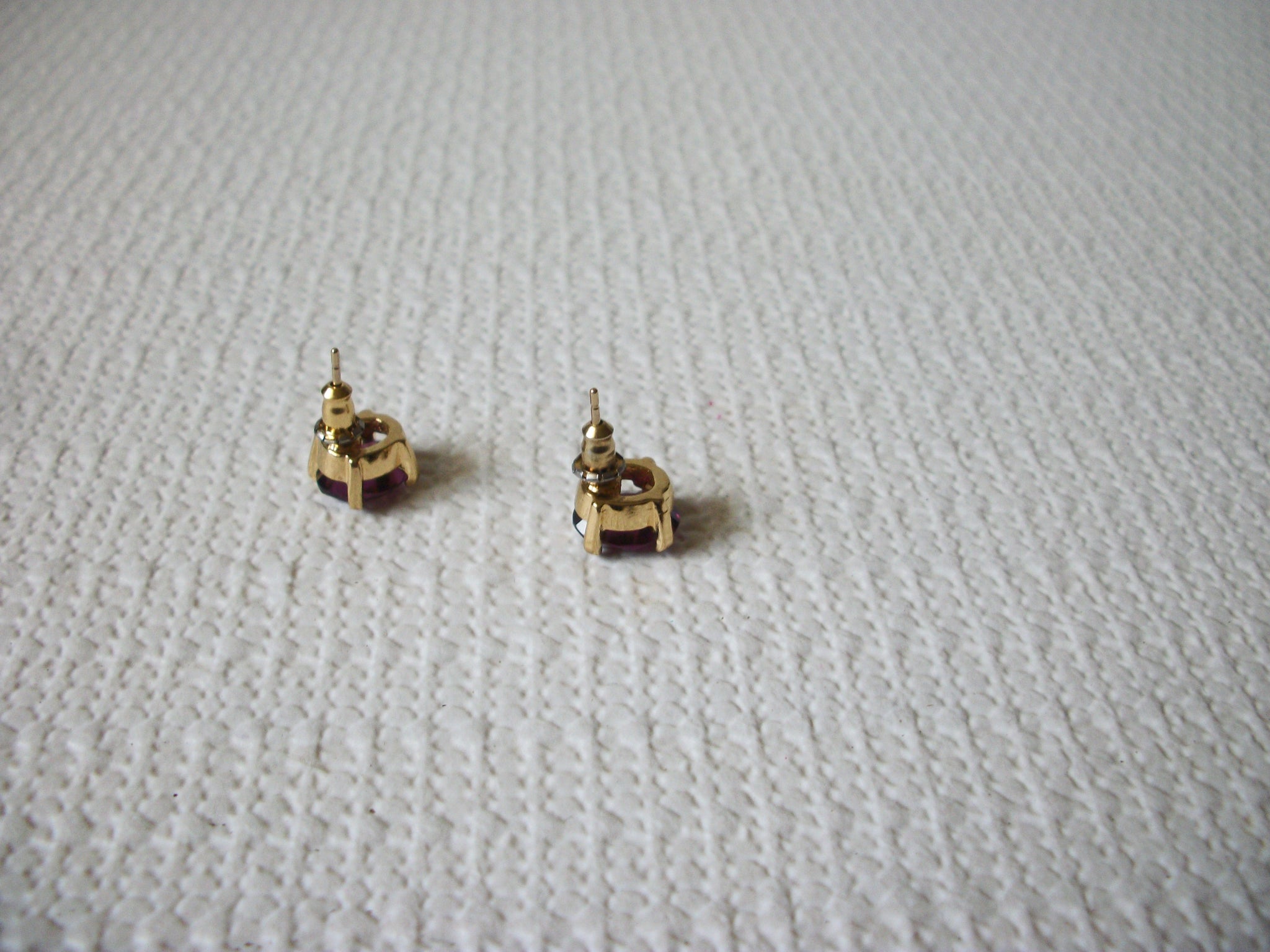 Amethyst Stud Earrings 80420