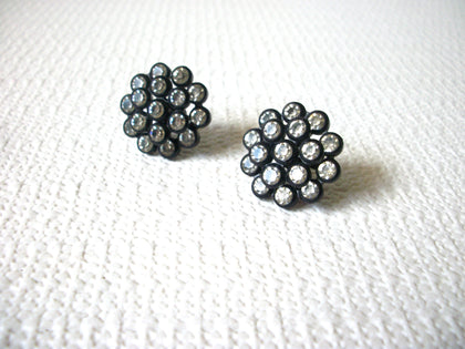 Vintage Rhinestone Earrings 80420