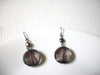 Vintage Plum Earrings 80420