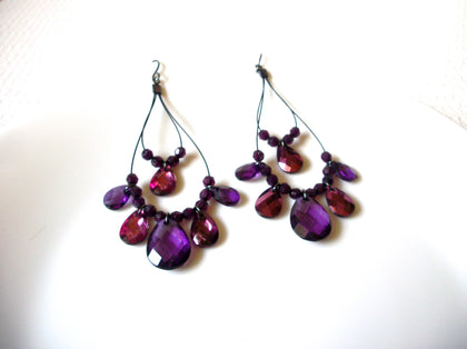 Purple Chandelier Earrings 80520