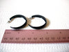 Retro Black Hoop Earrings 80520