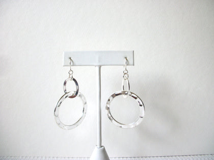 Retro Silver Toned Earrings 80520