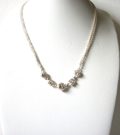 Vintage NAPIER Rhinestone Necklace 80520