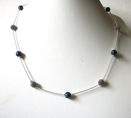 Dainty Vintage Glass Beads Necklace 80520