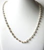 Dainty Vintage Glass Pearl Necklace 80620
