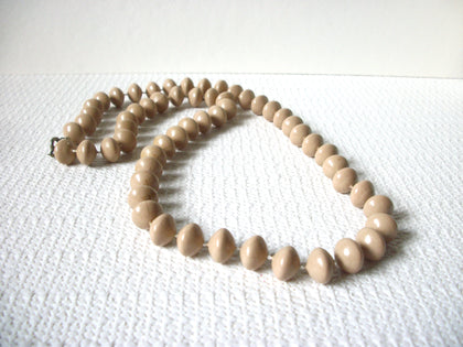 Retro Light Taupe Necklace 80620