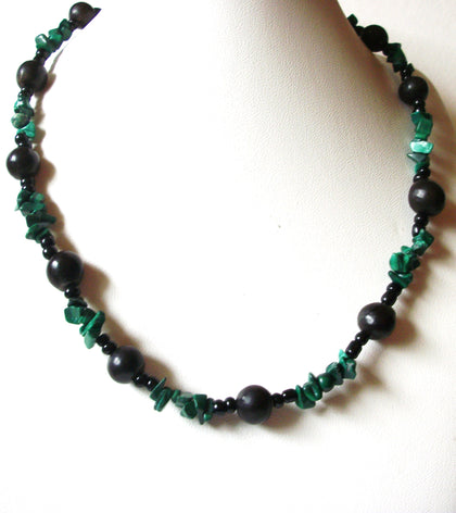 Vintage Stone Chips Necklace 80520