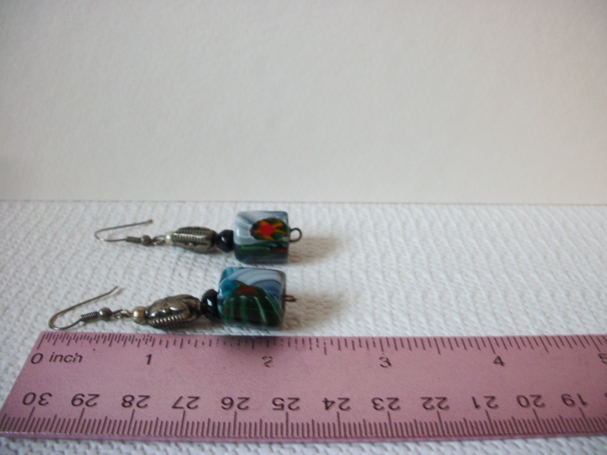 Vintage Glass Earrings 80620