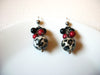 Retro Animal Print Earrings 80620