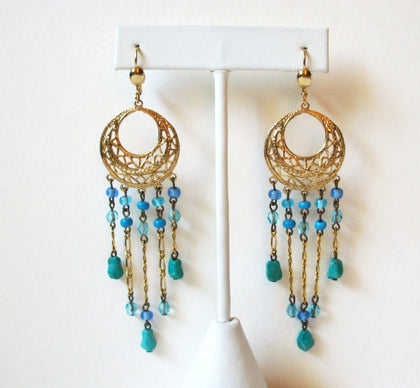 Vintage Bohemian Chandelier Earrings 80720