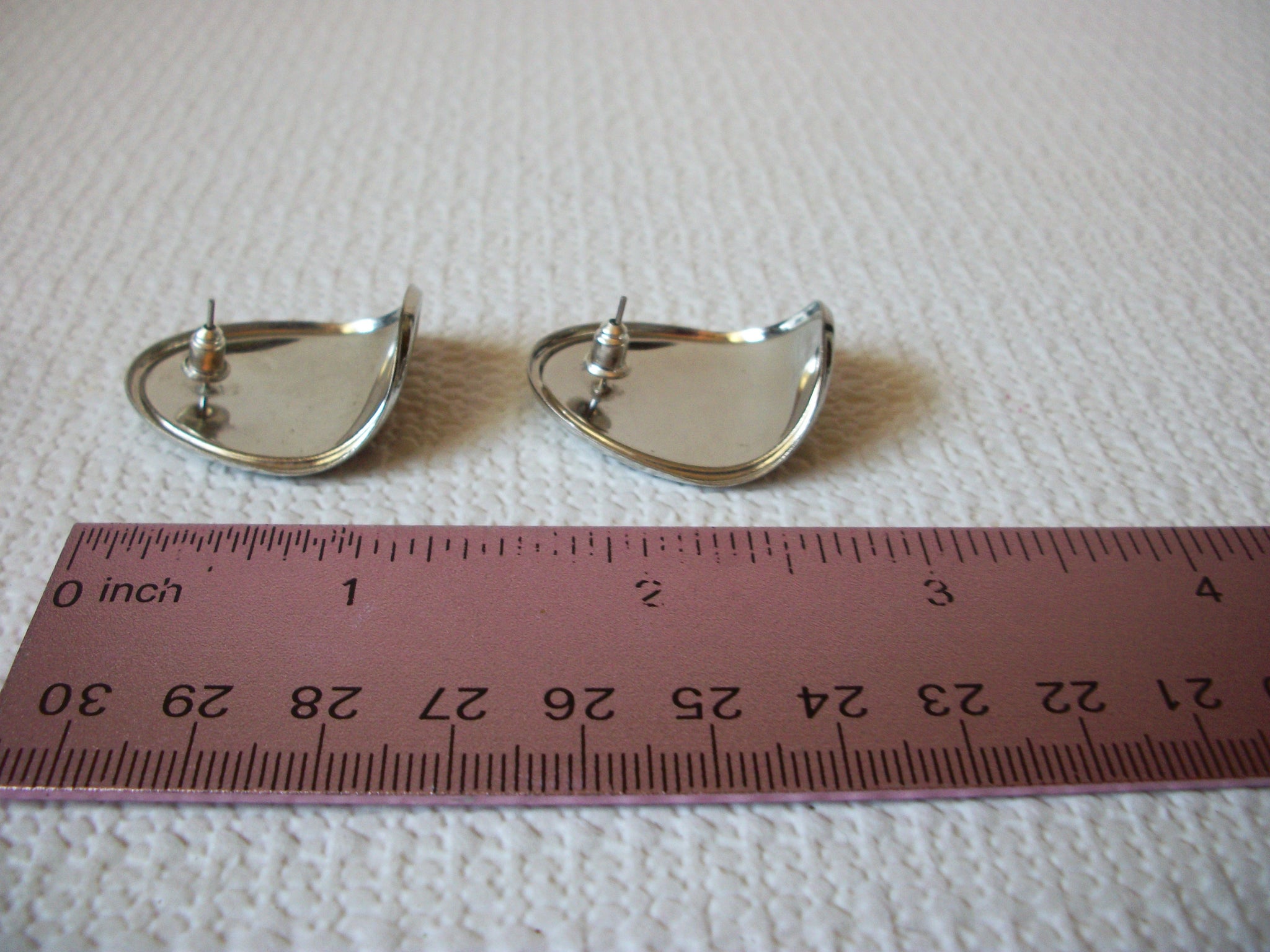 Retro Sage Peach Earrings 80720