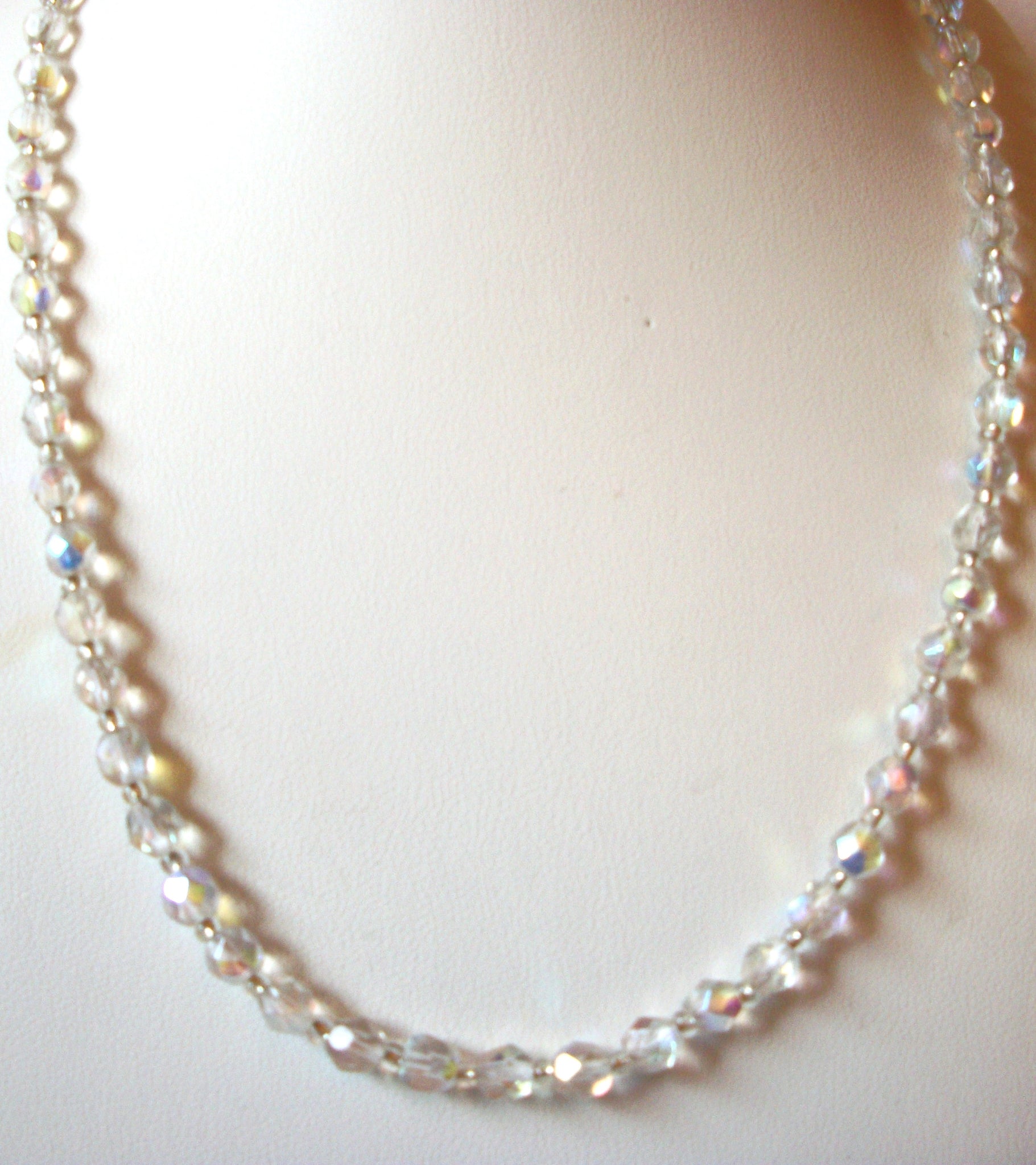Vintage Aurora Borelias Crystal Necklace 80820