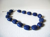 Retro Blue Stone Beads Necklace 80920