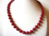 Retro Red Necklace 80820