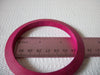 Retro Large Fuchsia Pink Wood Bangle 80920