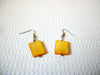 Retro Yellow Shell Earrings 81020