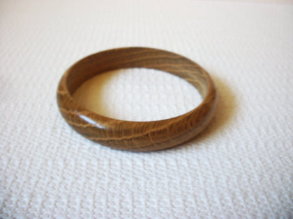 Vintage Organic Wood Bangle Bracelet 81020