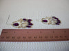 Retro Purple Chandelier Earrings 81020