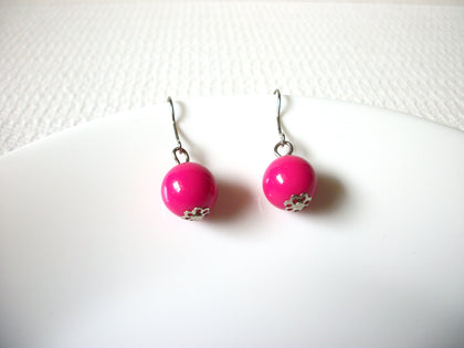 Retro Pink Dangle Earrings 81020