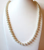 Vintage Glass Pearl Necklace 81120