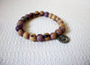 Vintage Exotic Nut Beads Bracelet 81120